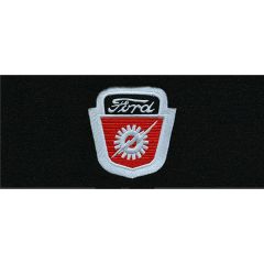 ACC Carpets Floor Mats Black Loop With Ford Shield Logo Pair F-100 1948-1952