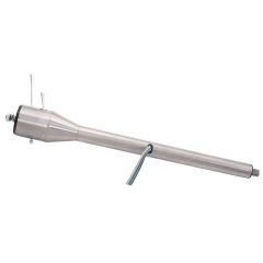 Flaming River Power Steering Column With Tilt For Floor Shift Mill Finish Chevrolet C10 1967-1972