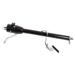 Flaming River Power Steering Column With Tilt For Column Shift Black Chevrolet C10 1967-1972