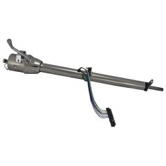 Flaming River Power Steering Column With Tilt For Column Shift/ Lower Neutral Safety Switch Polished Chevrolet C10 1967-1972