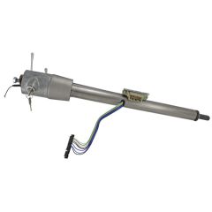 Flaming River Power Steering Column With Tilt And Ignition Key For Floor Shift Mill Finish Chevrolet C10 1973-1983