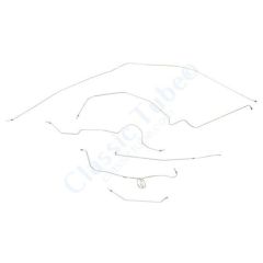 Classic Tube Brake Line Kit Stainless Steel For Standard Drum Brakes F-100 1967