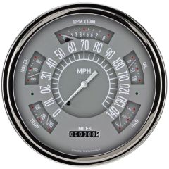 Classic Instruments Gauge Package 6-In-One Gray F-100 1961-1966