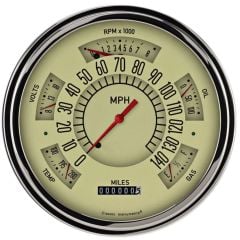 Classic Instruments Gauge Package 6-In-One Tan F-100 1961-1966