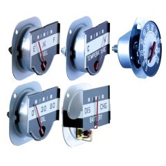 Complete Gauge Kit Bimetal 6-Volt F-100 1948-1950