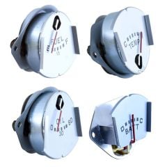 Auxiliary Gauge Kit Bimetal 6-Volt F-100 1951-1952