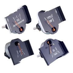 Auxiliary Gauge Kit Reproduction With Orange Needle F-100 1977-1979
