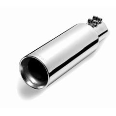 Gibson Exhaust Tip 5” Double-Walled Straight Stainless Steel 3-1/2” Inlet