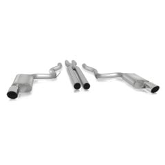 Gibson Cat-Back Exhaust System 3” Stainless Steel With 4-1/2” Polished Tips Mustang GT Convertible 2015-2017