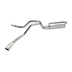 Gibson Dual Extreme Cat-Back Exhaust System Stainless Steel 4.6L/5.4L F-150 2009-2010