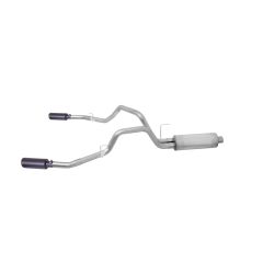 Gibson Black Elite Cat-Back Exhaust System Dual Split 6-1/2’ Bed Crew Cab 3.5L F-150 2011-2014