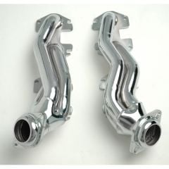 Gibson Performance Shorty Headers Steel 1-5/8" Ceramic Coated With 3/8" Flanges F-150 5.4L 2004-2010