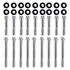 ARP Head Bolt And Bushing Kit 12-Point Stainless Steel 351W Heads 289/302