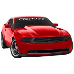 Cervini Hood 3" Cowl Fiberglass Mustang V6/ GT 2010-2012