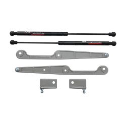 California Pony Cars Hood Strut Kit Natural Finish Mustang V6/EcoBoost/GT 2015-2017