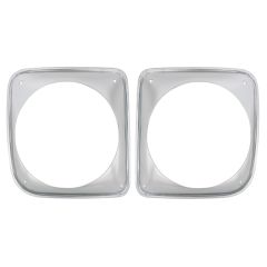 Headlight Bezels Pair Chevrolet C10 1967-1968