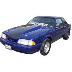 Trufiber Hood A49-3 Heat Extractor Fiberglass 3" Cowl Mustang 1987-1993