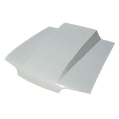 Trufiber Hood A49-4 Heat Extractor Fiberglass 4" Cowl Mustang 1987-1993