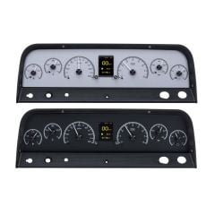 Dakota Digital Gauge System HDX With Alloy Style Face Chevrolet C10 1964-1966