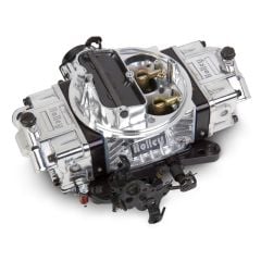 Holley Ultra Double Pumper Carburetor 650 CFM Black Billet