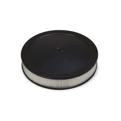 Holley Air Cleaner Drop-Base Black With 3” Paper Filter