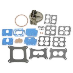 Holley Performance Carburetor Replacement Main Body 500CFM 2BBL Zinc Gold Dichromate