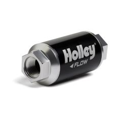 Holley HP Fuel Filter Billet 100-Micron 175 GPH