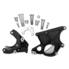 Holley LS/LT ACCESSORY DRIVE BRACKET - A/C, P/S & ALT BRACKETS - WORKS WITH R4 COMPRESSOR