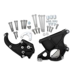 Holley LS/LT ACCESSORY DRIVE BRACKET - PASSENGER'S & DRIVER'S SIDE BRACKETS BLACK
