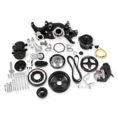 HOLLEY PREMIUM BLACK MID-MOUNT COMPLETE ACCESSORY SYSTEM