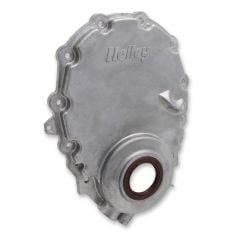 Holley Timing Chain Cover With Crank Sensor Natural Chevrolet Small Block