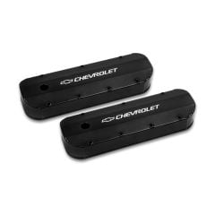 Holley Track Series Valve Cover GM Licensed Black