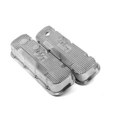 Holley M/T VALVE COVERS FOR BIG BLOCK CHEVY ENGINES - POLISHED