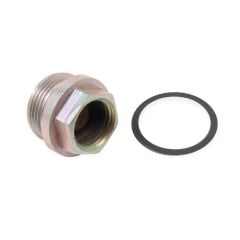 Holley Fuel Fitting Small Hex Inverted Flare Steel Zinc-Coated