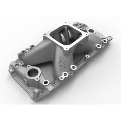 Holley EFI Intake Manifold 4500 Flange Oval Port Head Big Block V8 Chevy
