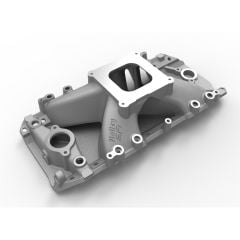Holley EFI Intake Manifold 4150 Flange Rectangle Port Head Big Block V8 Chevy
