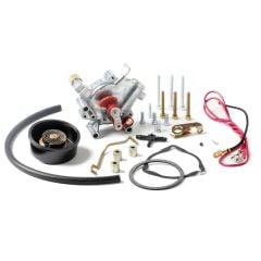 Holley Electric Choke Conversion Kit Aluminum Polished With External Vacuum Source