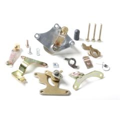 Holley Manual Choke Conversion Kit Aluminum Polished