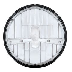 LED Headlight Dual Function With Chrome Heat Sink Pair Bronco 1966-1977