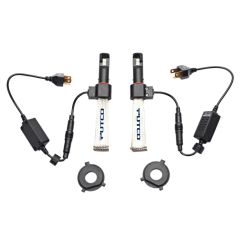 PUTCO Headlight Bulb Nite-Lux LED H4 Cool White Pair Toyota Tacoma 2007-2015