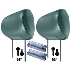 TMI Headrest Kit Mustang Standard/ Deluxe/ Pony 1965-1967 Aqua/ Turquoise