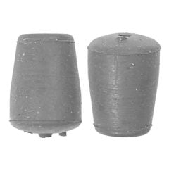 Sunvisor Tips Rubber Pair Mustang 1965-1973