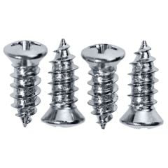 Taillight Bezel Screws Zinc-Coated Large Set Mustang 1964-1966