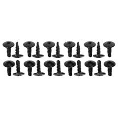 Roofrail Weatherstrip Channel Screws Coupe Mustang 1968