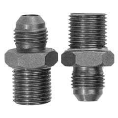 Borgeson Power Steering Hose Adapter Fitting -6An Pair Mustang 1965-1970