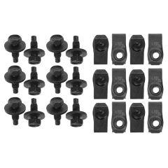 Scott Drake 24-Piece Top Fender Bolt/ U-Nut Kit Mustang 65-68