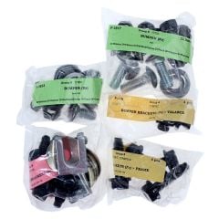 AMK Products Front/ Rear Bumper Hardware Mounting Kit Mustang 1969
