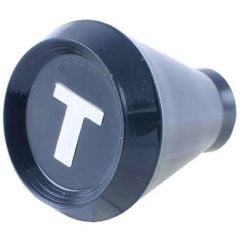 Throttle Knob With White Letter 'T' Reproduction F-100 1951-1952