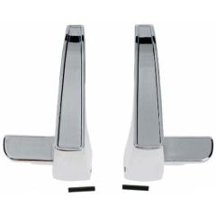 Interior Vent Window Handle Chrome Pair F-100 1967
