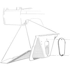 Cab Mount Inspection Plate Ford F-Series 1965-1979